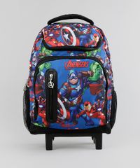 Mochila-Escolar-Infantil-Os-Vingadores-com-Rodinhas-Azul-8744662-Azul_1