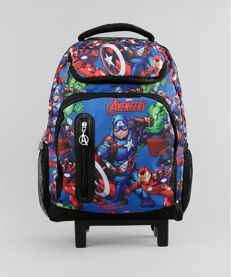 Mochila-Escolar-Infantil-Os-Vingadores-com-Rodinhas-Azul-8744662-Azul_1