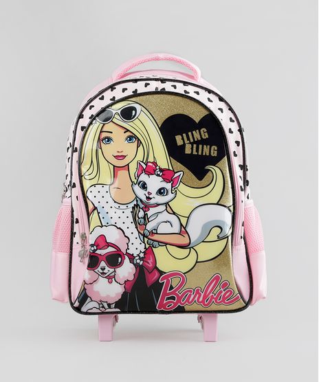 Mochila-Escolar-Infantil-Barbie-com-Rodinhas-Rosa-8744674-Rosa_1
