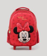 Mochila-Escolar-Infantil-Minnie-com-Rodinhas-3D--Vermelha-8744686-Vermelho_1