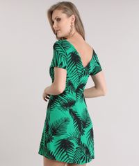 Vestido-Estampado-de-Folhagem-Verde-8727372-Verde_2