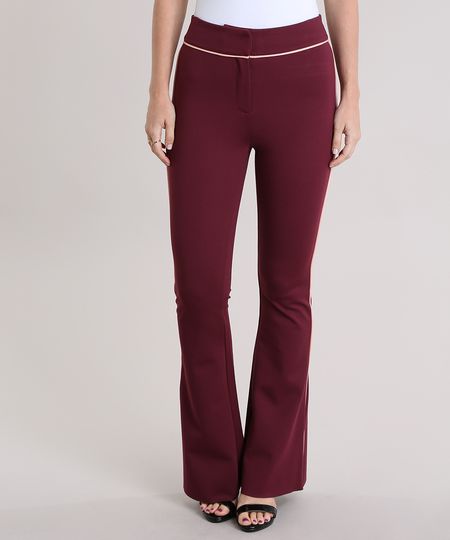 Calca-Flare-com-Vivo-Contrastante-Vinho-8746177-Vinho_1 Calca-Flare-com-Vivo-Contrastante-Vinho-8746177-Vinho_1