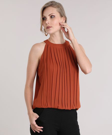 Regata-Halter-Neck-com-Pregas-Laranja-Escuro-8816523-Laranja_Escuro_1 Regata-Halter-Neck-com-Pregas-Laranja-Escuro-8816523-Laranja_Escuro_1