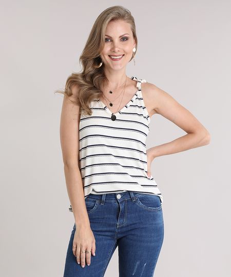 Regata-Listrada-com-Lacos-Off-White-8833807-Off_White_1 Regata-Listrada-com-Lacos-Off-White-8833807-Off_White_1