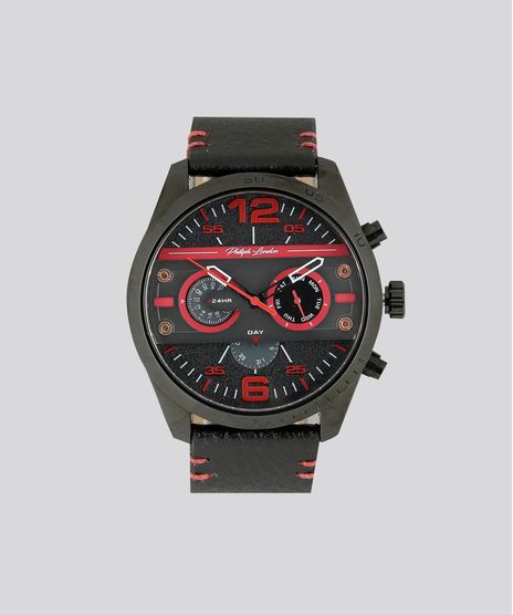 Relogio-Analogico-Philiph-London-Masculino---PL80007512M-Preto-9056784-Preto_1