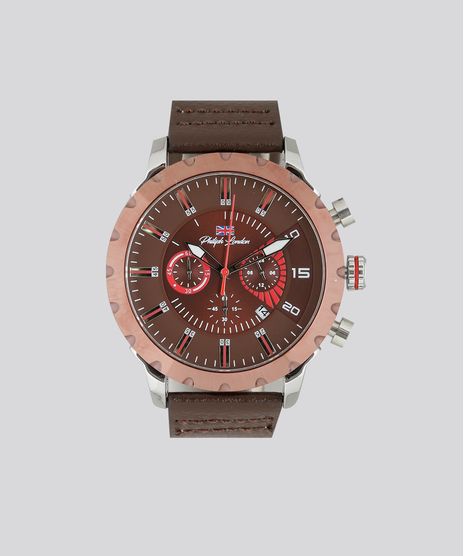 Relogio-Analogico-Philiph-London-Masculino---PL80012632M-Marrom-9056799-Marrom_1