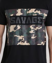 Camiseta--Savage--com-Estampa-Camuflada-Preta-8908856-Preto_4