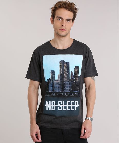 Camiseta--No-Sleep--Cinza-Mescla-Escuro-8922224-Cinza_Mescla_Escuro_1