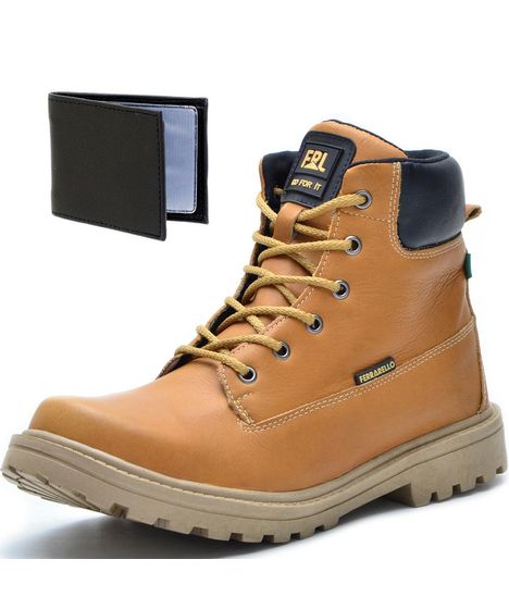 coturno masculino amarelo