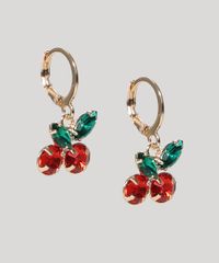 Brinco-Feminino-Argola-Pequena-com-Cereja-de-Zirconia-Dourado-9975277-Dourado_2