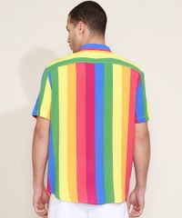 Camisa-Masculina-Tradicional-Estampada-Listrada-Pride-Manga-Curta-Multicor-9968731-Multicor_2