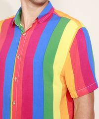 Camisa-Masculina-Tradicional-Estampada-Listrada-Pride-Manga-Curta-Multicor-9968731-Multicor_4