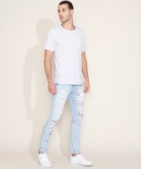 Calca-Jeans-Masculina-Skinny-Destroyed-Azul-Claro-9967823-Azul_Claro_3