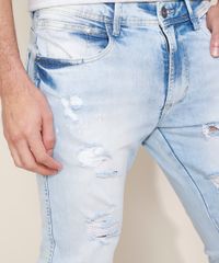 Calca-Jeans-Masculina-Skinny-Destroyed-Azul-Claro-9967823-Azul_Claro_6