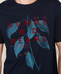 Camiseta-Masculina--Summer-Dreams--Manga-Curta-Gola-Careca-Azul-Marinho-9970405-Azul_Marinho_5