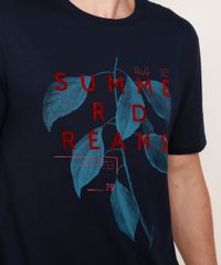 Camiseta-Masculina--Summer-Dreams--Manga-Curta-Gola-Careca-Azul-Marinho-9970405-Azul_Marinho_6
