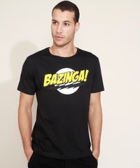 Camiseta-Masculina--Bazinga---Manga-Curta-Gola-Careca-Preta-9974996-Preto_5