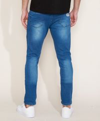 Calca-Jeans-Masculina-Skinny-Destroyed-Azul-Medio-9966115-Azul_Medio_2