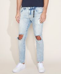 Calca-Jeans-Masculina-Skinny-Destroyed-Azul-Claro-9966116-Azul_Claro_6