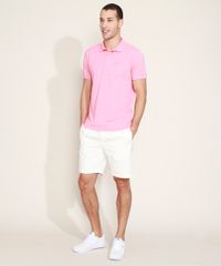 Polo-Masculina-com-Bordado-Manga-Curta-Rosa-9969758-Rosa_3 Polo-Masculina-com-Bordado-Manga-Curta-Rosa-9969758-Rosa_3