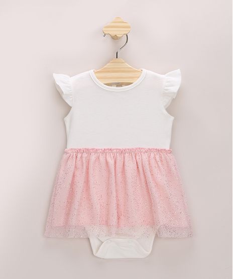 Body-Saia-Infantil-com-Tule-e-Babado-Manga-Curta-Off-White-9967814-Off_White_1
