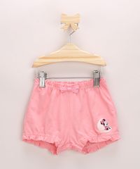 Short-Infantil-Balone-Minnie-com-Laco-Rosa-Escuro-9968501-Rosa_Escuro_1