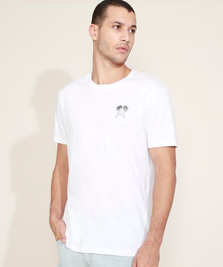 Camiseta-Masculina--Relax-IN-Paradise--Manga-Curta-Gola-Careca-Branca-9970406-Branco_1