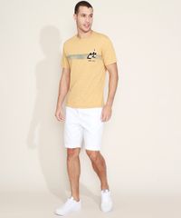 Camiseta-Masculina-Barco-com-Faixa-Manga-Curta-Gola-Careca-Amarela-9970183-Amarelo_3