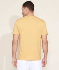 Camiseta-Masculina-Barco-com-Faixa-Manga-Curta-Gola-Careca-Amarela-9970183-Amarelo_4