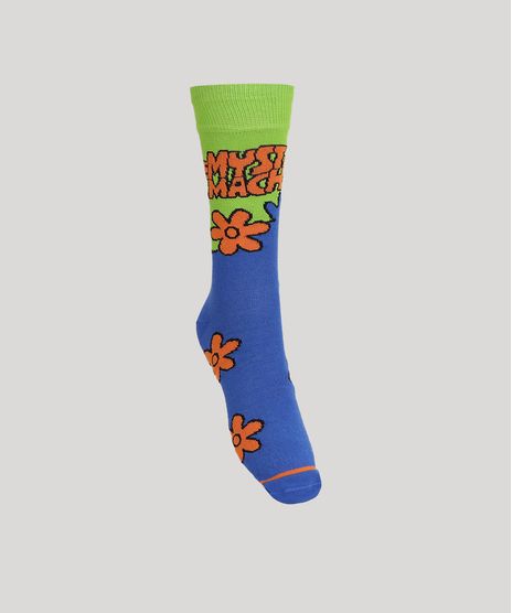 Meia-Masculina-Cano-Alto-Divertida-Scooby-Doo-Estampada-Multicor-9970158-Multicor_1