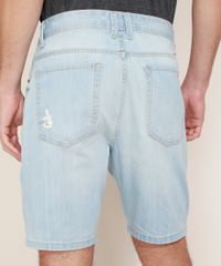 Bermuda-Jeans-Masculina-Slim-Destroyed-Azul-Claro-9966735-Azul_Claro_2