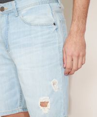 Bermuda-Jeans-Masculina-Slim-Destroyed-Azul-Claro-9966735-Azul_Claro_5