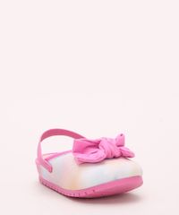 Babuche-Infantil-Molekinha-Estampado-Tie-Dye-com-Laco-Rosa-9973892-Rosa_3