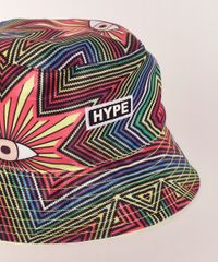 Chapeu-Bucket-Hat-Feminino-Hype-Beachwear-Dupla-Face-Estampado-Olho-Estrelado-Multicor-9970943-Multicor_3