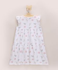Vestido-Infantil-Estampado-de-Arco-Iris-com-Recorte-e-Babados-Manga-Curta-Decote-Redondo-Off-White-9970144-Off_White_2