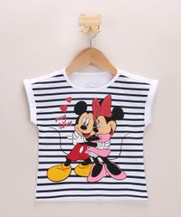 Blusa-Infantil-Minnie-com-Listras-Manga-Curta-Decote-Redondo-Off-White-9969031-Off_White_1
