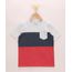 Camiseta-Infantil-com-Recortes-Contrastante-e-Bolso-Manga-Curta-Gola-Careca-Cinza-Mescla-Claro-9968790-Cinza_Mescla_Claro_1