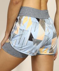 Short-Feminino-Esportivo-Ace-Running-Cintura-Alta-Estampado-Geometrico-com-Sobreposicao-Azul-9966948-Azul_2