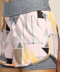 Short-Feminino-Esportivo-Ace-Running-Cintura-Alta-Estampado-Geometrico-com-Sobreposicao-Cinza-Mescla-9966948-Cinza_Mescla_4 Short-Feminino-Esportivo-Ace-Running-Cintura-Alta-Estampado-Geometrico-com-Sobreposicao-Cinza-Mescla-9966948-Cinza_Mescla_4