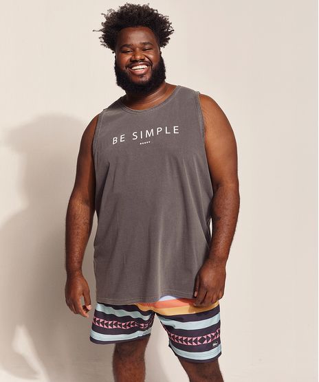 Regata-Masculina-Pipe-Plus-Size--Be-Simple--Gola-Careca-Chumbo-9970460-Chumbo_1