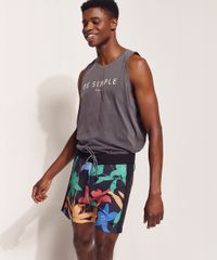 Bermuda-Surf-Masculina-Tal-Pai-Tal-Filho-Pipe-Floral-com-Bolsos-e-Cordao-Preta-9970212-Preto_5