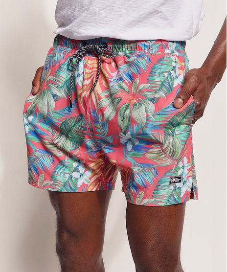 Short-Masculino-Pipe-Gratitud-Floral-com-Bolsos-e-Elastico-Rosa-9970207-Rosa_1