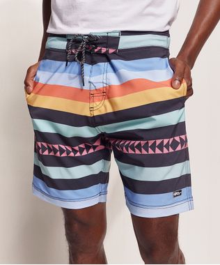 Bermuda-Surf-Masculina-Pipe-Tal-Pai-Tal-Filho-Listrado-Etnico-com-Bolsos-e-Cordao-Multicor-9970257-Multicor_1