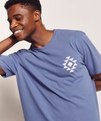 Camiseta-Masculina-Pipe--Indigenas--Manga-Curta-Gola-Careca-Azul-9970434-Azul_4