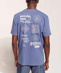 Camiseta-Masculina-Pipe--Indigenas--Manga-Curta-Gola-Careca-Azul-9970434-Azul_5