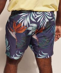 Bermuda-Surf-Masculina-Pipe-Plus-Size-Floral-Tropical-com-Bolsos-e-Cordao-Azul-Marinho-9970218-Azul_Marinho_2