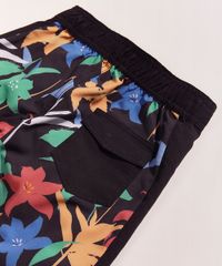 Bermuda-Surf-Juvenil-Tal-Pai-Tal-Filho-Pipe-Floral-com-Bolsos-e-Cordao-Preta-9969572-Preto_5