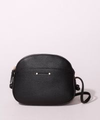 Bolsa-Unissex-Shouder-Bag-com-Bolso-e-Tela-Preta-9961814-Preto_1