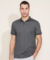 Polo-Masculina-com-Bordado-Manga-Curta-Cinza-Mescla-Escuro-9449829-Cinza_Mescla_Escuro_1