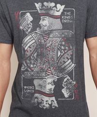 Camiseta-Masculina--The-King-s-Drink--Manga-Curta-Gola-Careca-Cinza-Mescla-Escuro-9592589-Cinza_Mescla_Escuro_6